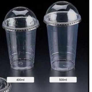 50 Cốc đựng trà sữa nắp cầu 400ml/500ml/700ml
