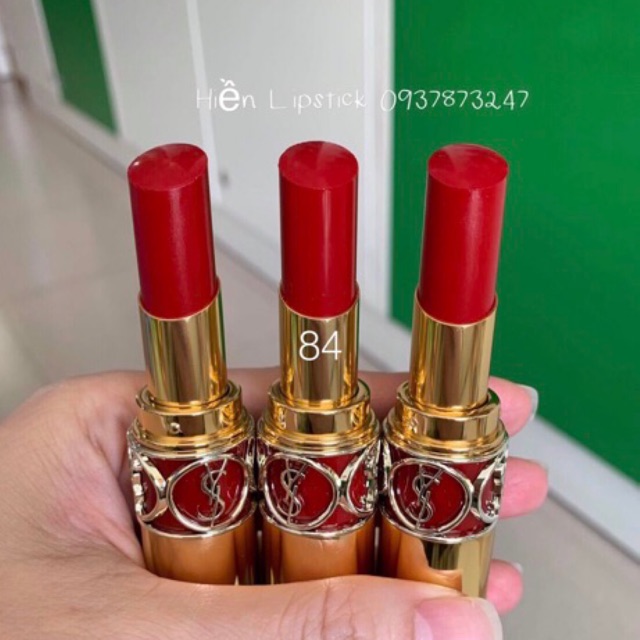 Son YSL Volupte Shine 84 - xách tay MỸ