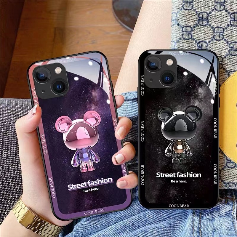 Ốp Điện Thoại Kính Cường Lực Sang Trọng Cho iphone 13 Pro Max i13 13pro 11ProMax i11 X Xs Max 7plus 8plus 12Pro 12 Pro Max