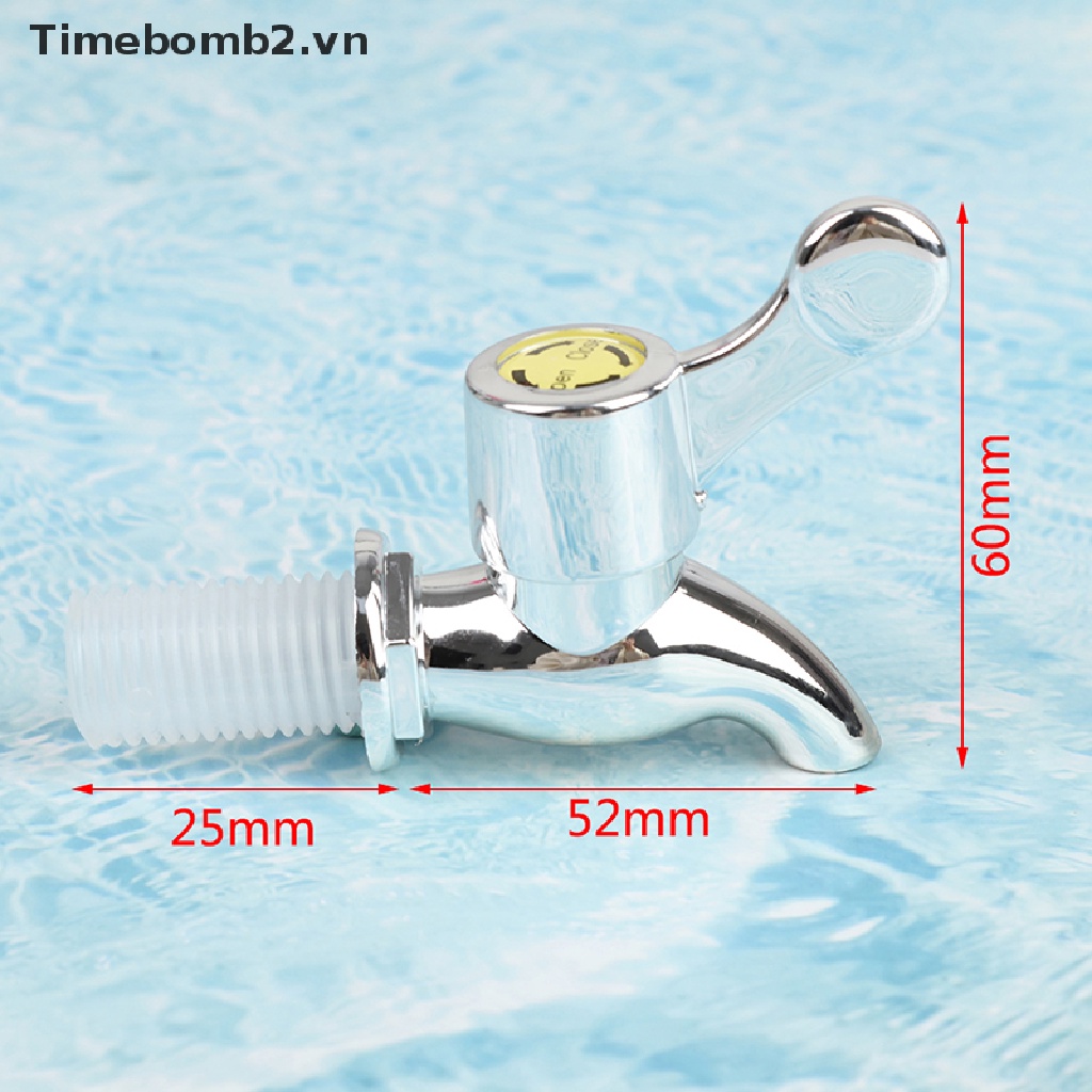 Bộ 2 Vòi Thủy Tinh Bạc 17mm Cho Rượu Vang