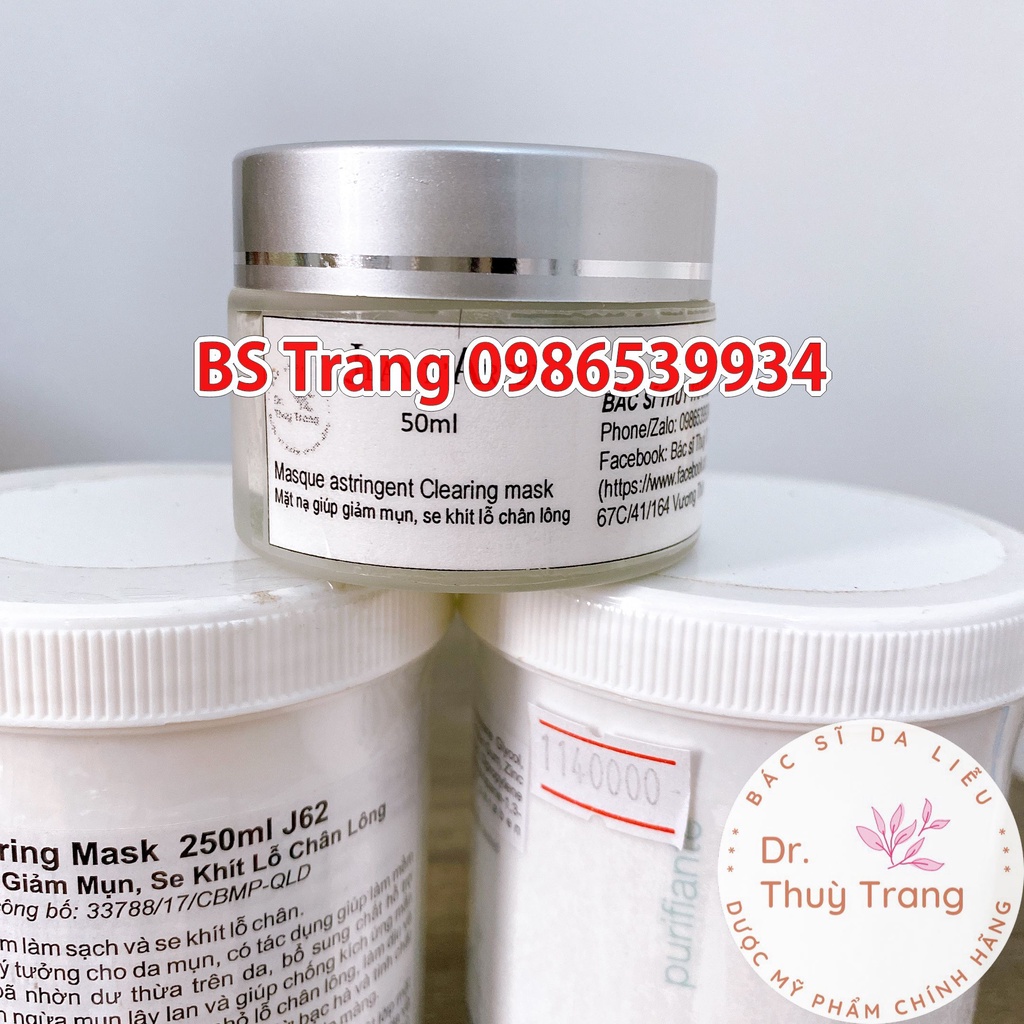 [Chính hãng] Mặt nạ đất sét Jean D’Arcel cho da dầu mụn 50ml - 250ml