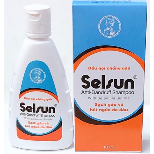 Dầu gội đầu selsun 100ml, dầu gội giúp da đầu luôn khỏe mạnh