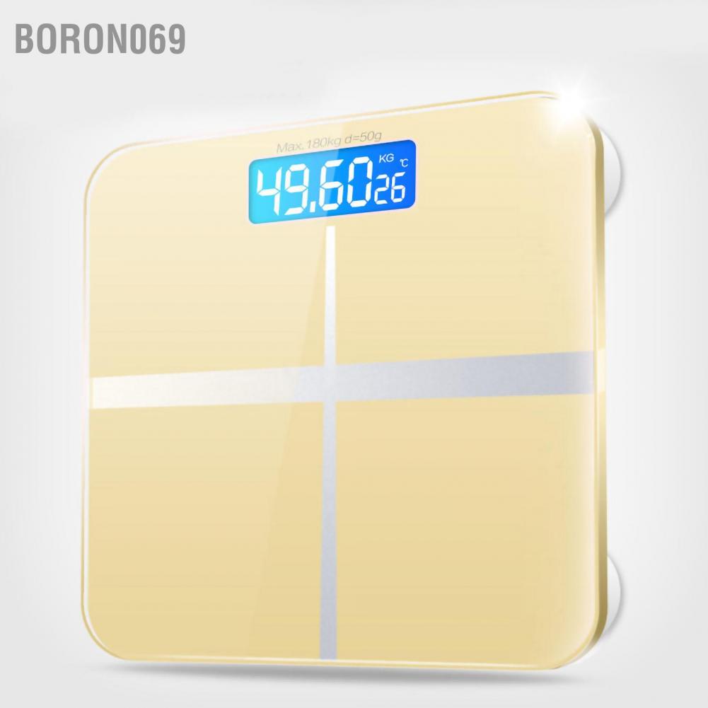 Boron069 Boron069 Cân kỹ thuật số Kính cường lực Đo lường chính xác thông minh để sử dụng tại nhà
