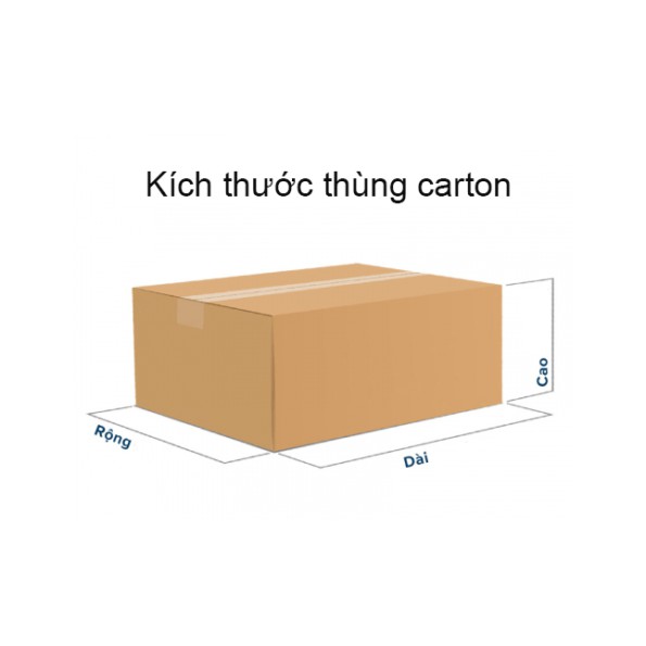 Thùng giấy Carton 45 x 8 x 30 cm