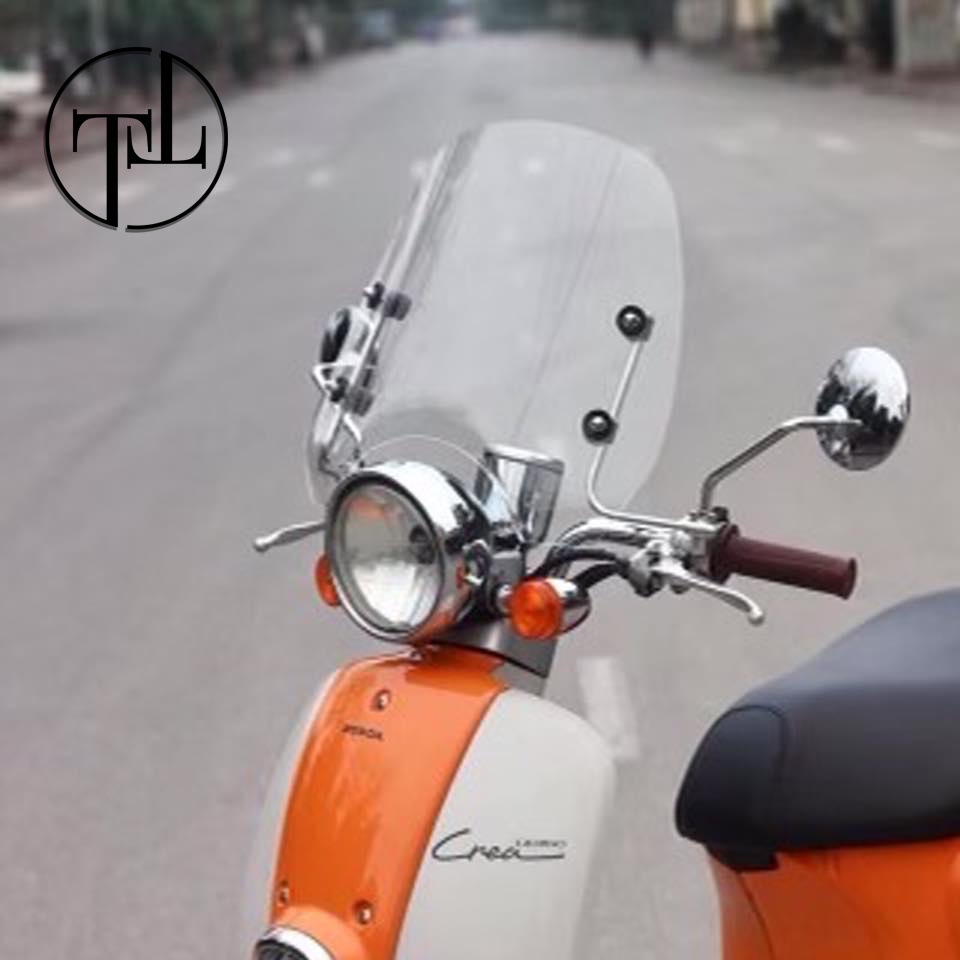 Kính Chắn Gió Bảo Vệ Xe Moto - Xe máy - Kính Bảo vệ Cho Bé Ngồi Trước