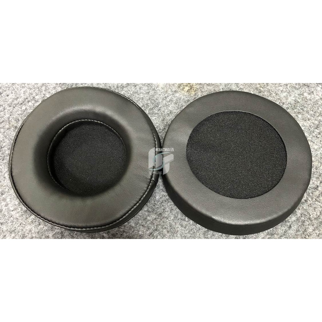 Ốp - đệm tai nghe 2 tầng tròn 10.2x2cm đệm da - màng vải đen Zidli ZH12s-ZH7-ZH17 - Lightning A2-A3  - Assassins X | BigBuy360 - bigbuy360.vn