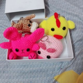 Gấu bông móc khóa