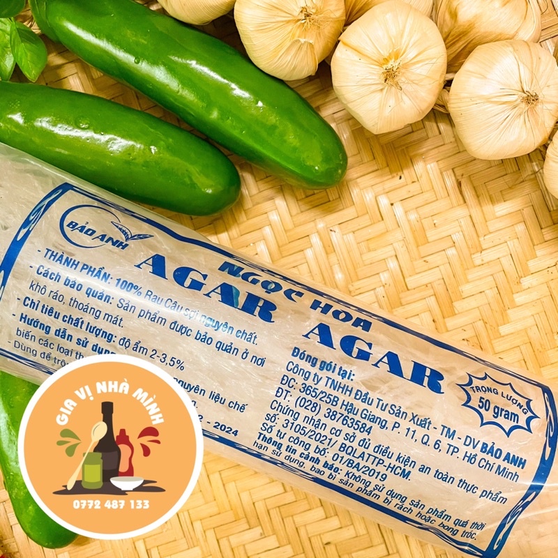 RAU CÂU SỢI NGỌC HOA  50GR