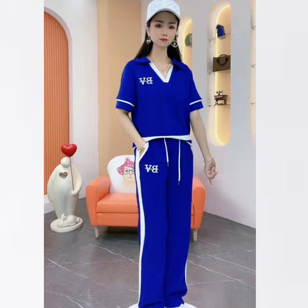 Áo/Quần/Set áo quần thời trang hè cho nữ 2022 thêu chữ độc đáo