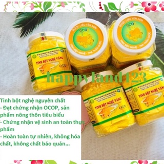 Tinh bột nghệ nguyên chất, tinh bột nghệ vàng, tinh bột nghệ thảo dược tốt cho sức khỏe và sắc đẹp