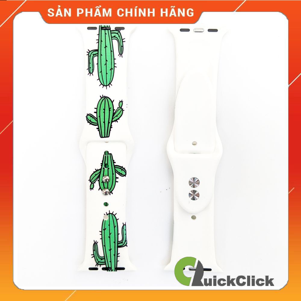 [MẪU 21-40]DÂY ĐEO APPLE WATCH SILICON S1/S2/S3/S4/S5 THỜI TRANG CHO NỮ SIZE 38/40 MM HOA VĂN ĐẸP 2020