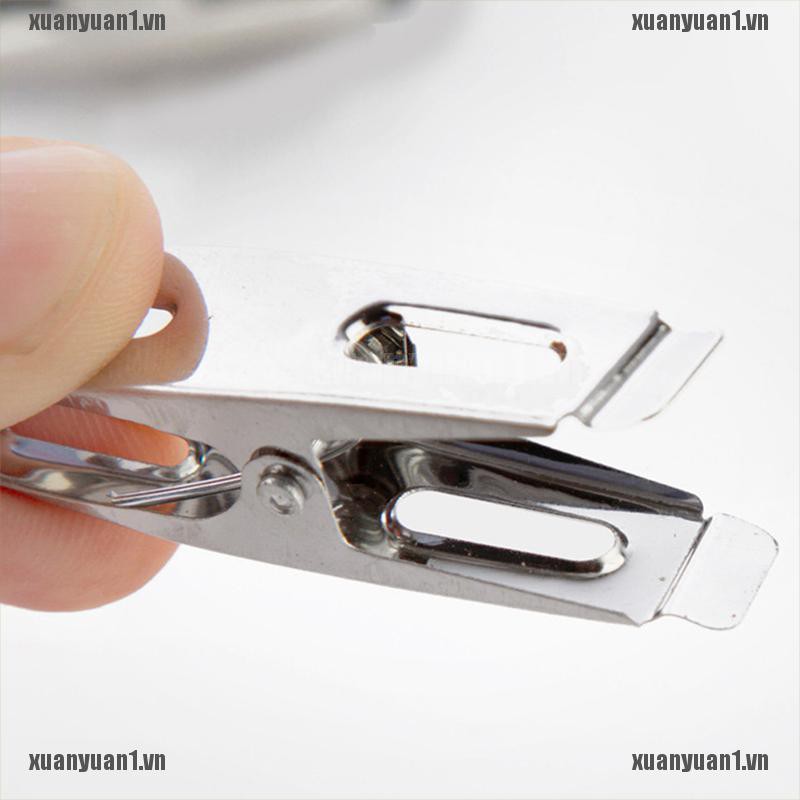 1 [XUANYUAN1] 20 Kẹp Kim Loại Không Gỉ Phơi Quần Áo