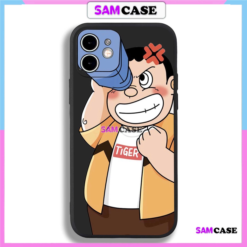 Ốp điện thoại in hình shin cute cạnh viền vuông silicon mềm dẻo cho Ip 6/6s/7/8/X/XS/XR/11/12/13/14 plus pro max