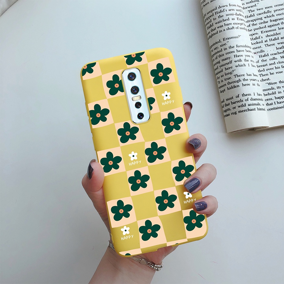 Ốp Điện Thoại TPU Silicone Mềm Hình Mèo Xinh Xắn Cho VIVO V17 Pro 1910