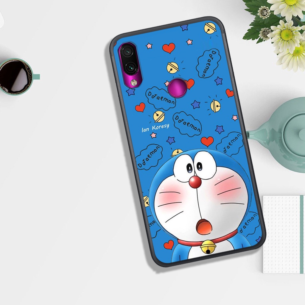 ỐP LƯNG XIAOMI REDMI NOTE5/5 PRO/REDMI NOTE 6/6 PRO/REDMI NOTE 7/7 PRO/REDMI 7,  IN HÌNH CHÚ MÈO MÁY DOREMON.