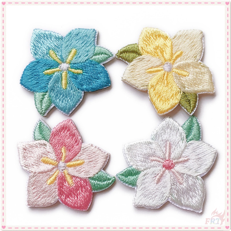 ☸ Miếng Dán Trang Trí Hình Sakura Ngọt Ngào Dễ Thương ☸ 1 Hình Dán Ủi Trang Trí Quần Áo