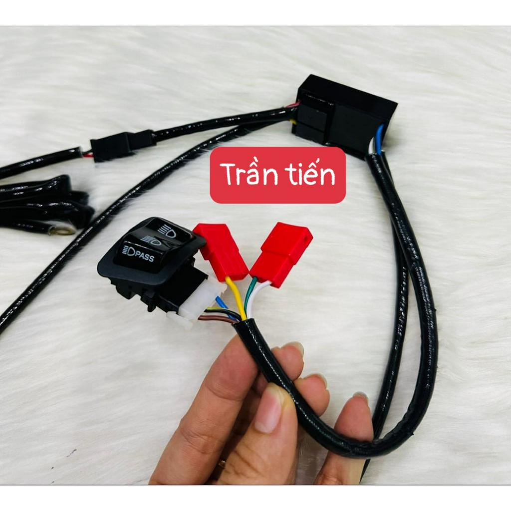 Mạch bật tắt đèn và trợ sáng bi mini dành riêng cho xe Winner X