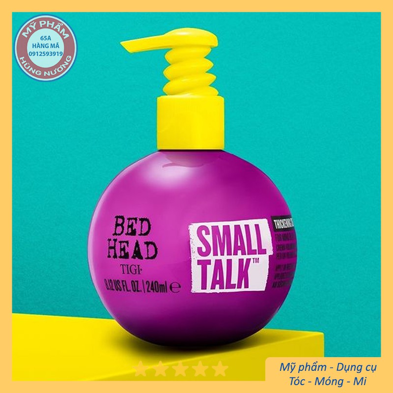 Gel giữ nếp tóc uốn Tigi Bed Head Small Talk tím