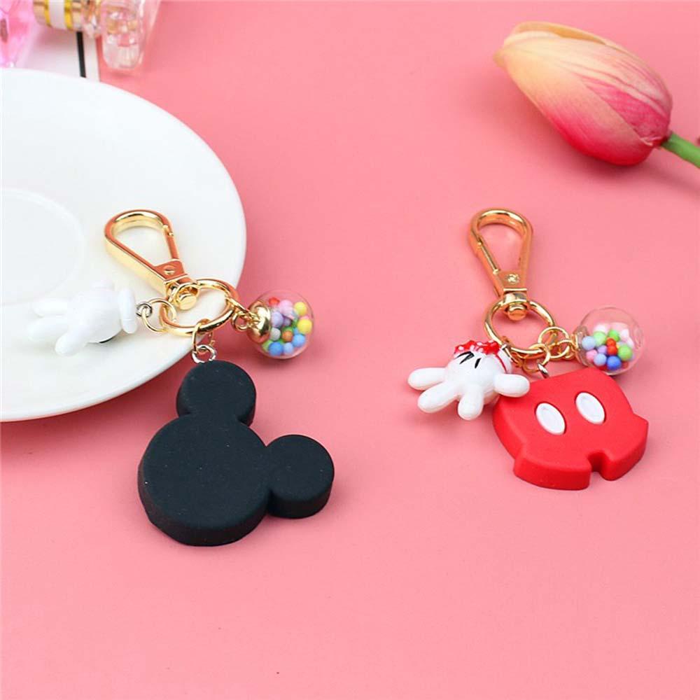 LANFY Móc Khóa Hình Chuột Mickey Hoạt Hình Đáng Yêu