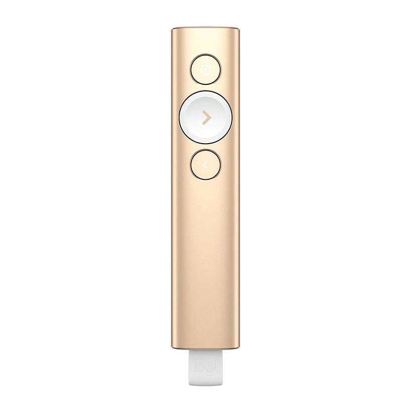 Thiết bị thuyết trình LOGITECH Spotlight Wireless Presenter Màu Gold