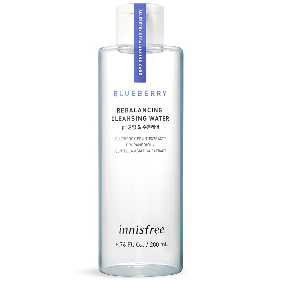 Nước Tẩy Trang Từ Việt Quất innisfree Blueberry Rebalancing Cleansing Water 200ml