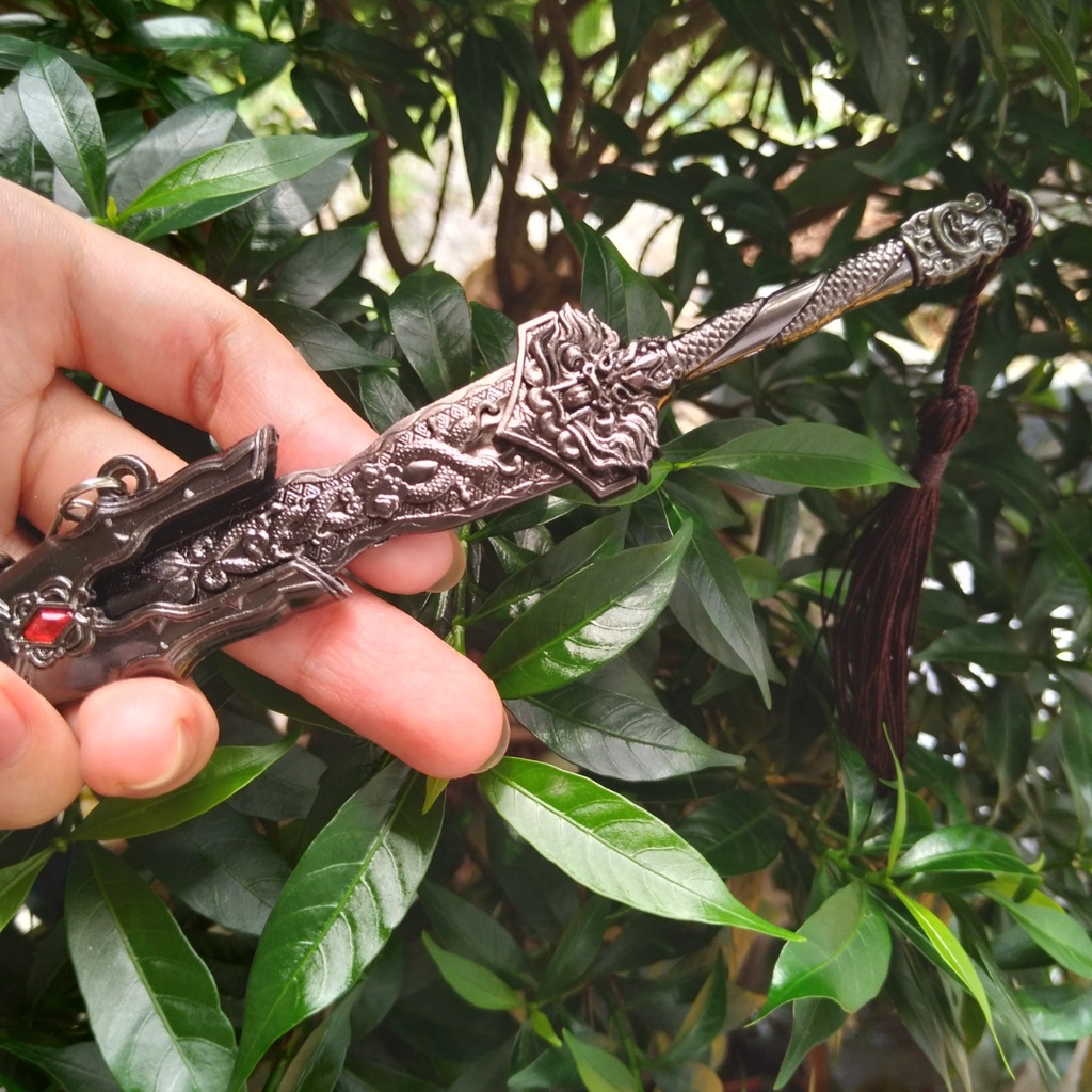 Móc Khóa Long Tuyền Bảo kiếm Lý Tinh Vân 22cm.