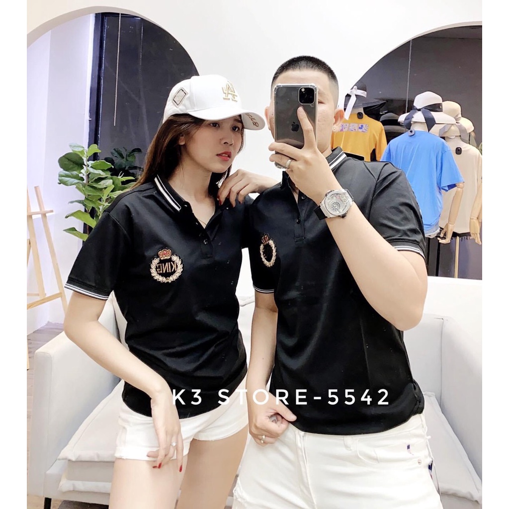 Áo Thun Nam Cổ Bẻ , Áo Thun Polo Nam Cao Cấp Đơn Giản Thanh Lịch Hot 2021 King168 store ACB13