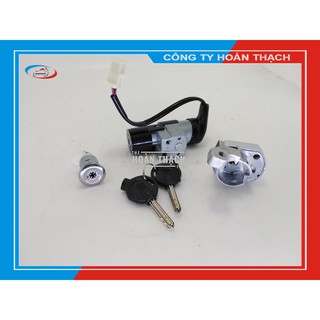 BỘ KHÓA XE MÁY CLICK 8 CẠNH