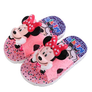2020 Dép Mickey cho bé - màu hồng nhạt (ảnh thật)