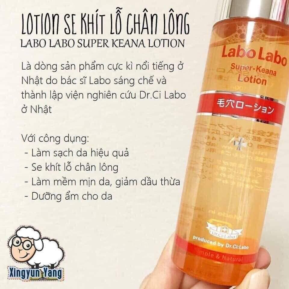 Nước hoa hồng Labo Labo 100ml và 200ml (Toner Labo Labo)
