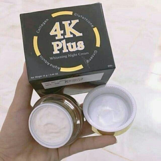 Kem 4k Plus dưỡng trắng da Thái Lan Chính Hãng