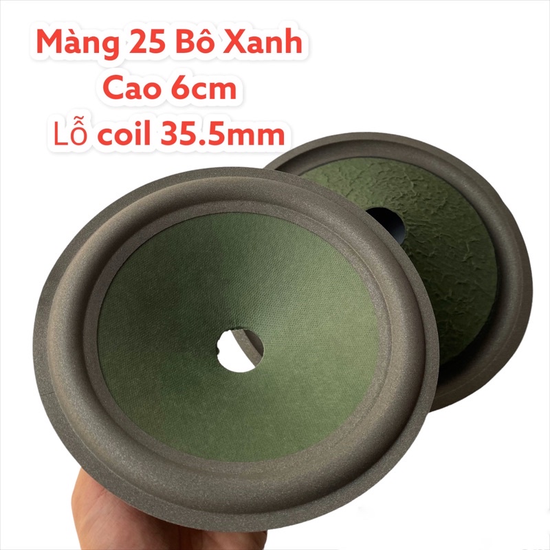 Màng 25 bô đen + xanh