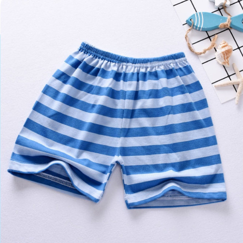 Quần chục bé trai bé gái QC-KIDS, quần đùi cho bé chất cotton mẫu kẻ 6-18kg