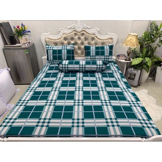 Bộ Drap Thun Hàn Quốc mát lạnh 4 món (Inbox nhiều mẫu lựa chọn)