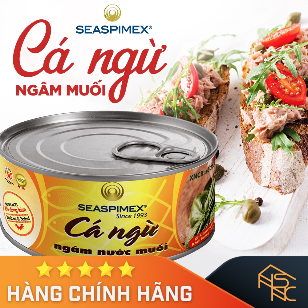 Cá ngừ ngâm nước muối Seaspimex - Cholimex 185g