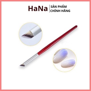 Cọ ombre cán gỗ đầu xiên