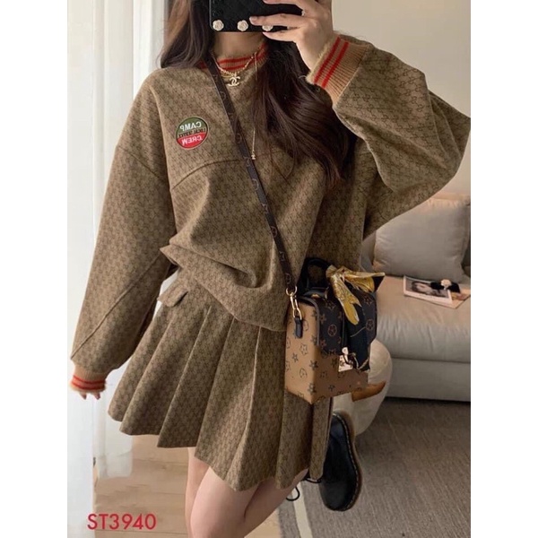 Set chân váy + áo GC siêu hot sang chảnh