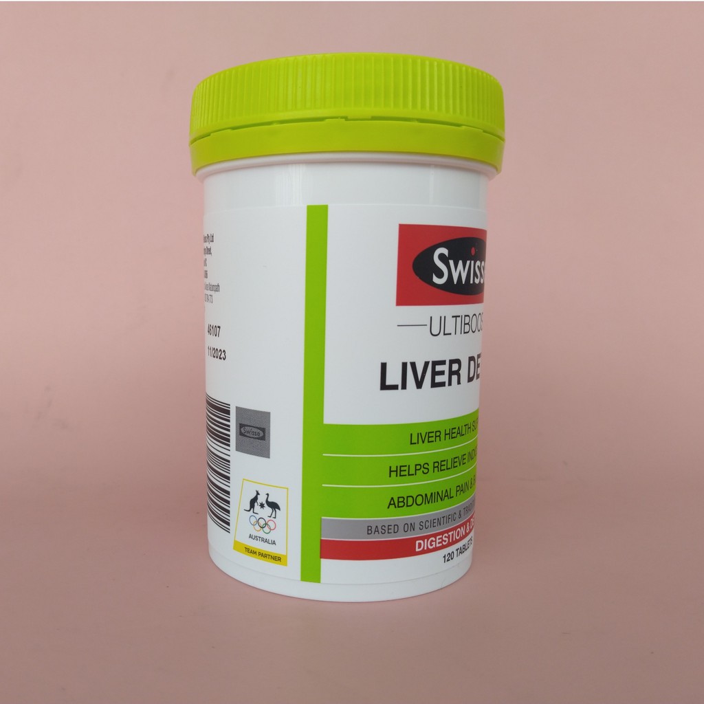 Viên uống Swisse Liver Detox 120 viên