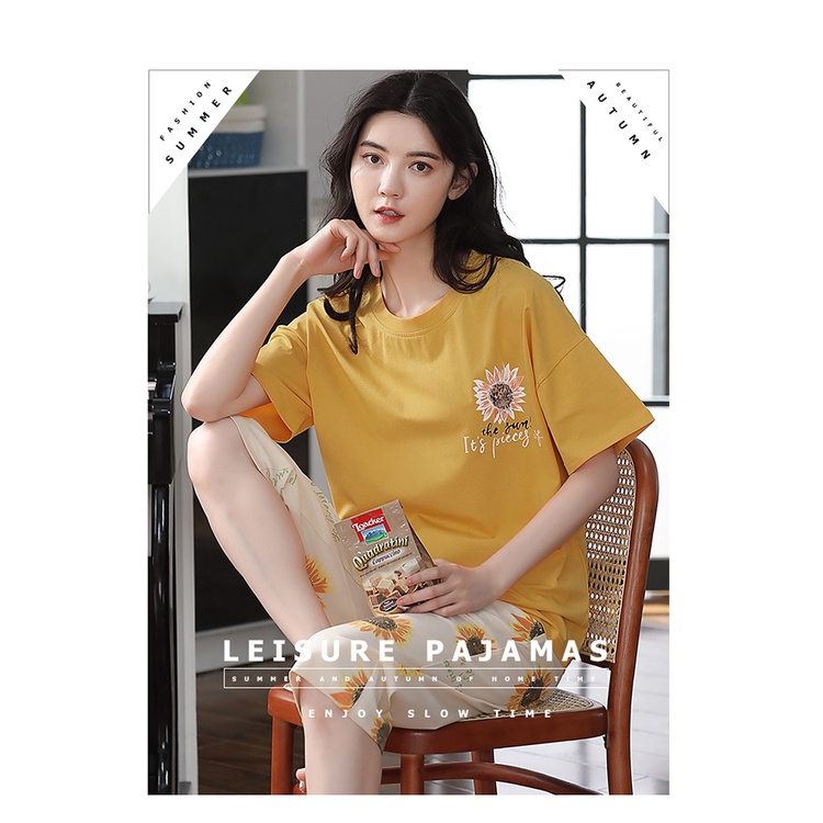 Đồ mặc nhà nữ đáng yêu chất cotton 100% BA5016 | BigBuy360 - bigbuy360.vn