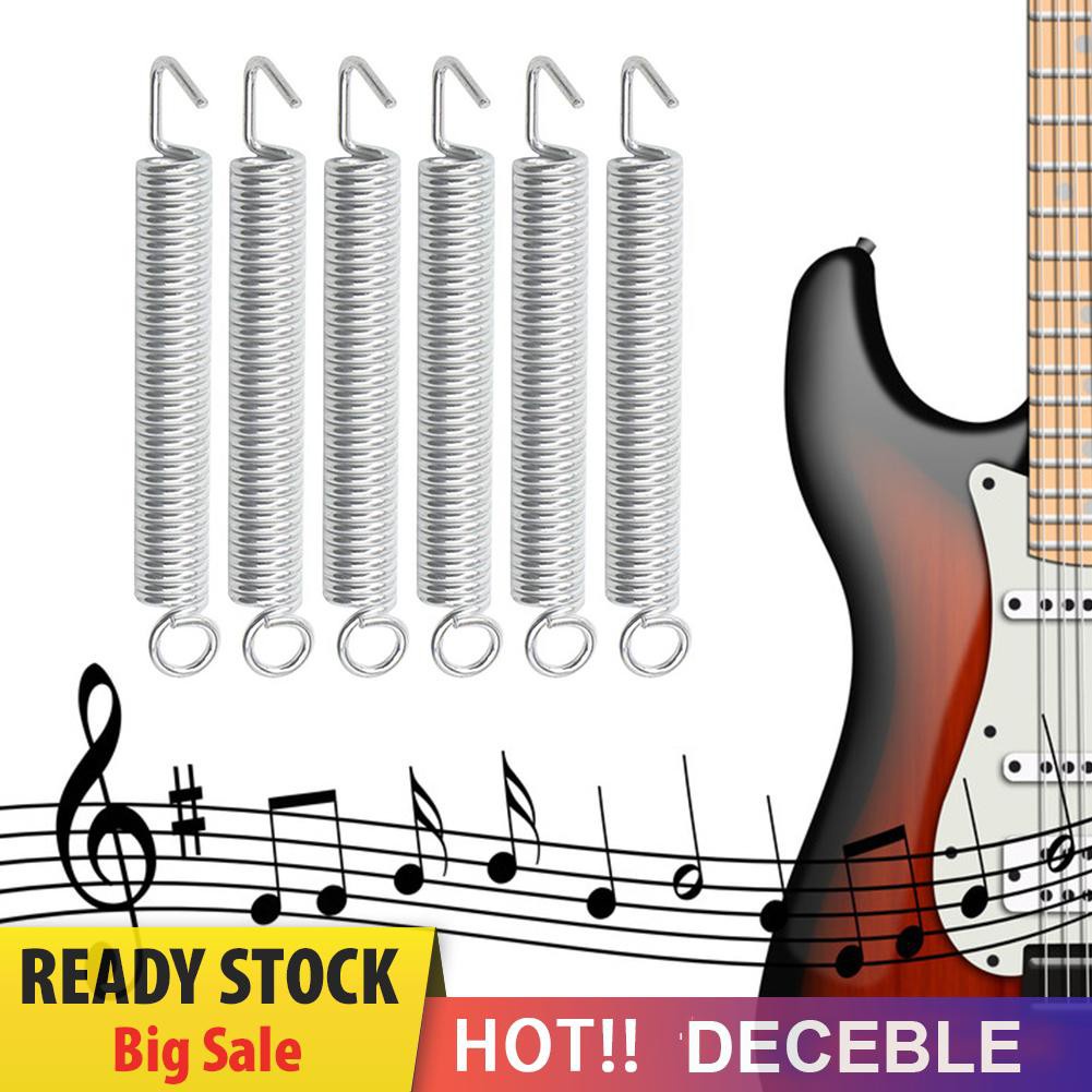 Deceble 6pcs Electric Guitar Tremolo Springs for Fender Stratocaster ST Floyd Rose