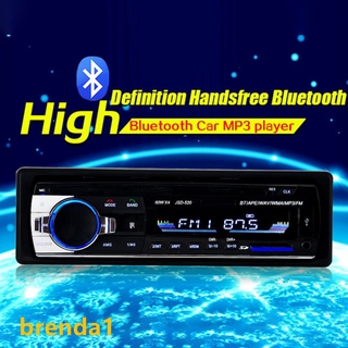 Bluetooth car mp3 player audio stereo 4x60w car radio 12v in-dash 1 din fm aux input receiver