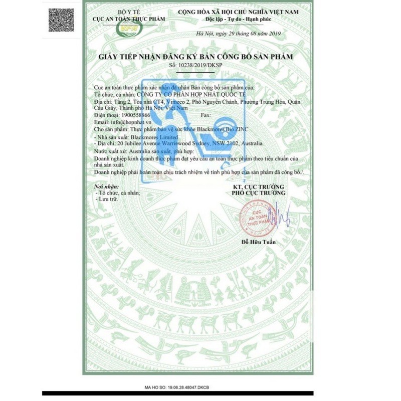 Viên uống Blackmores Bio Zinc hỗ trợ kiểm soát sự mọc của mụn trứng cá (84 viên) | BigBuy360 - bigbuy360.vn