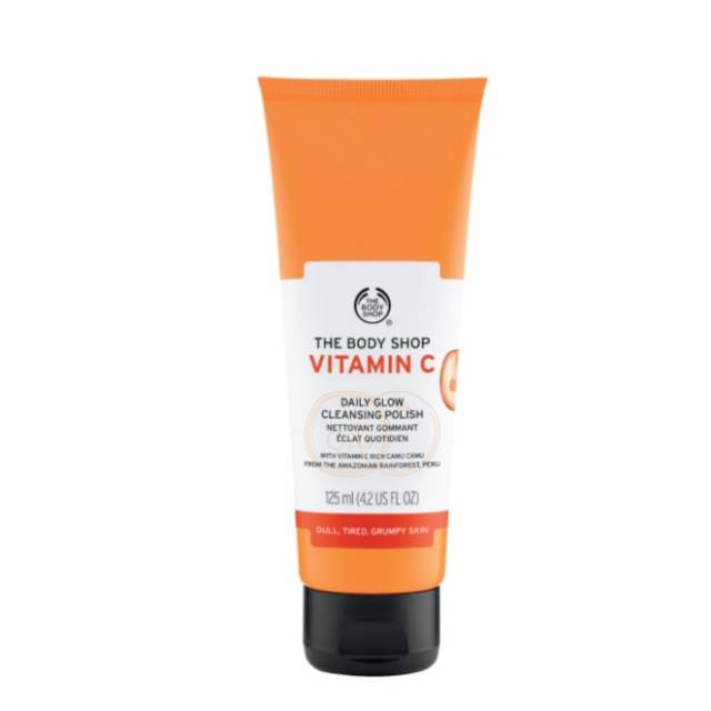 (hàng Mới Về) Sữa Rửa Mặt Vitamin C 125ml The Body Shop