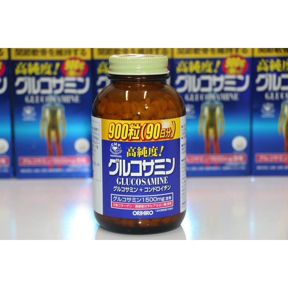 Viên xương khớp Glucosamine Orihiro 1500mg 900 viên Nhật Bản