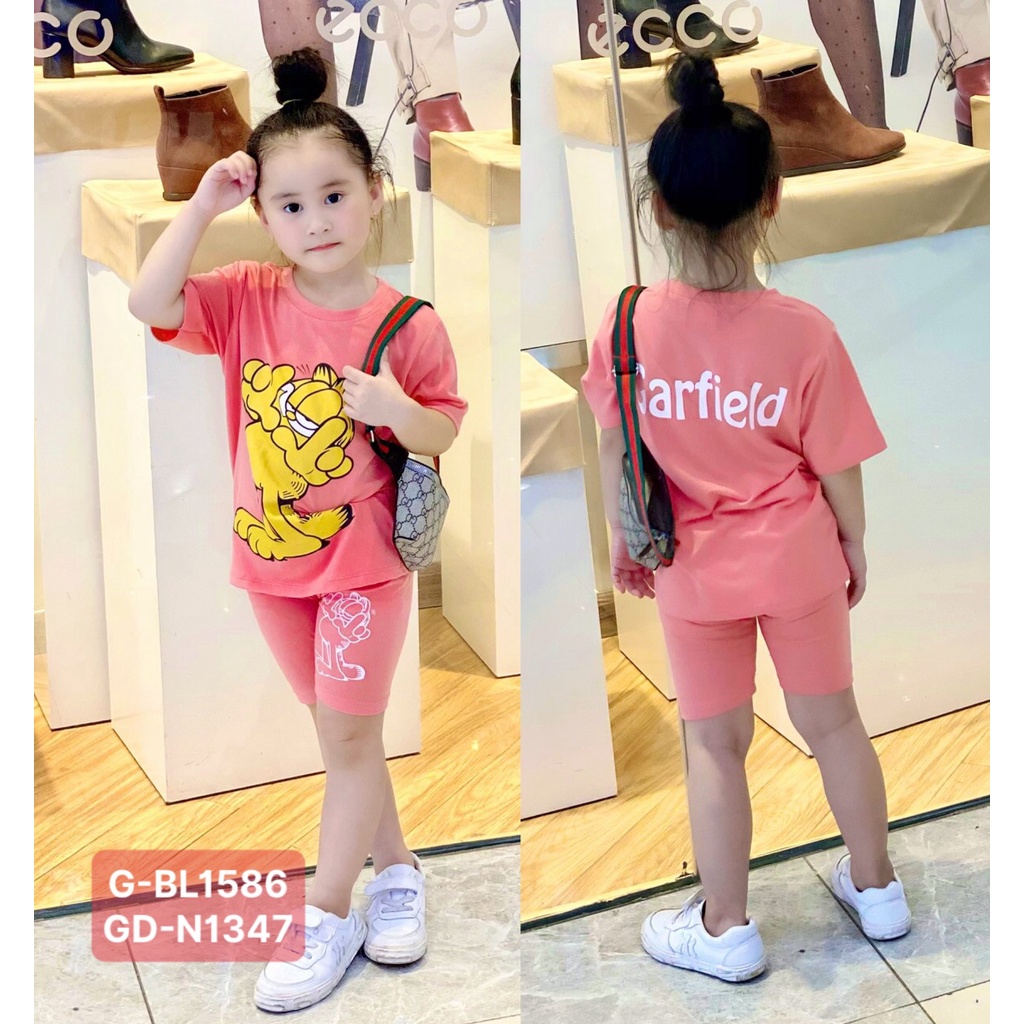 Bộ ngố hoạt hình bé gái