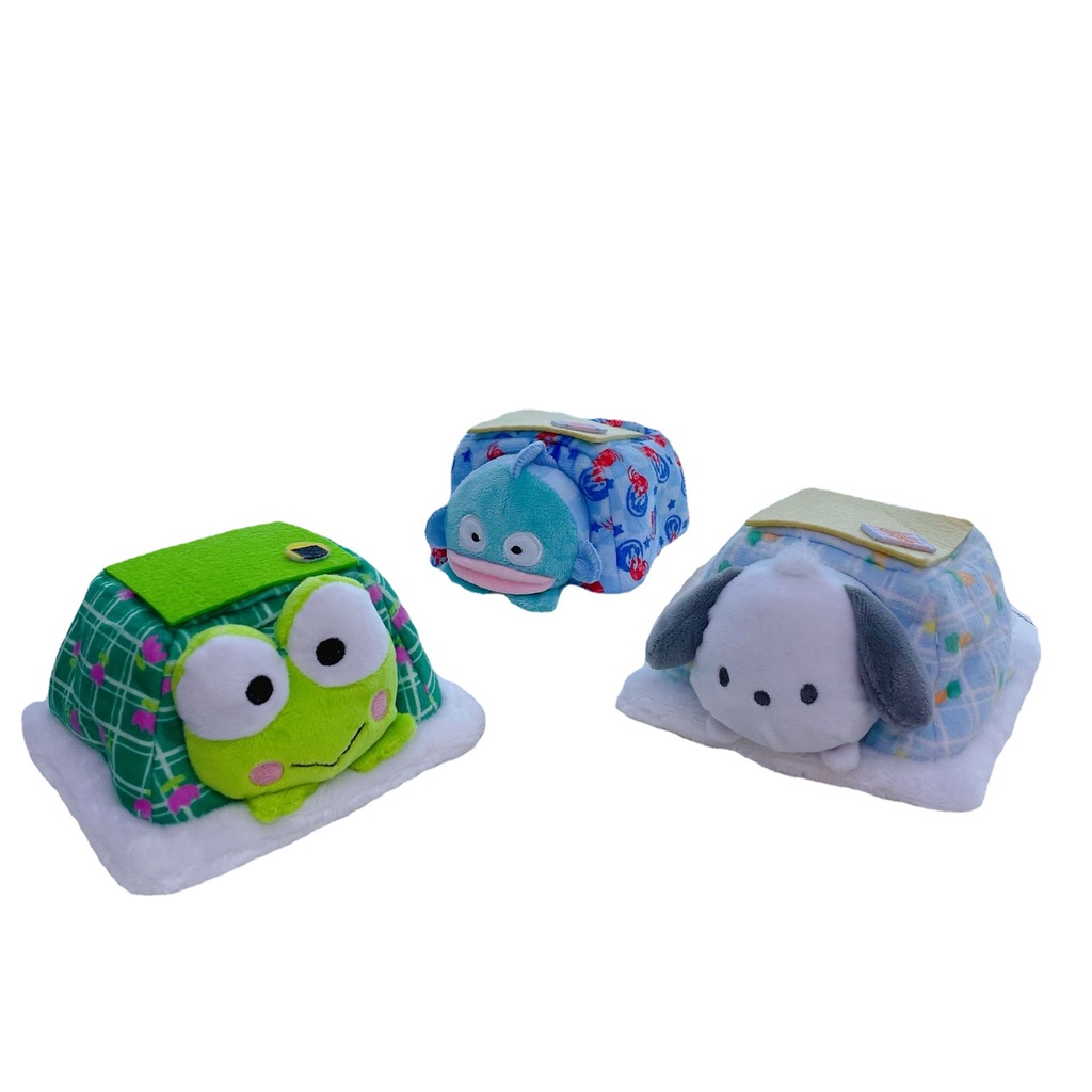 Sanrio Set 1 Thú Nhồi Bông Hình cinnamoroll kuromy kt pc melody Treo Túi Xách Cho Bé