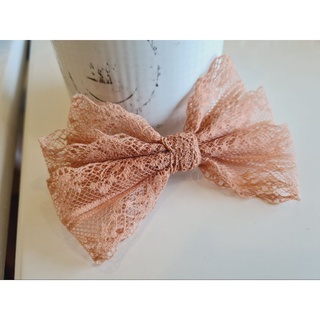 Cặp nơ ren handmade