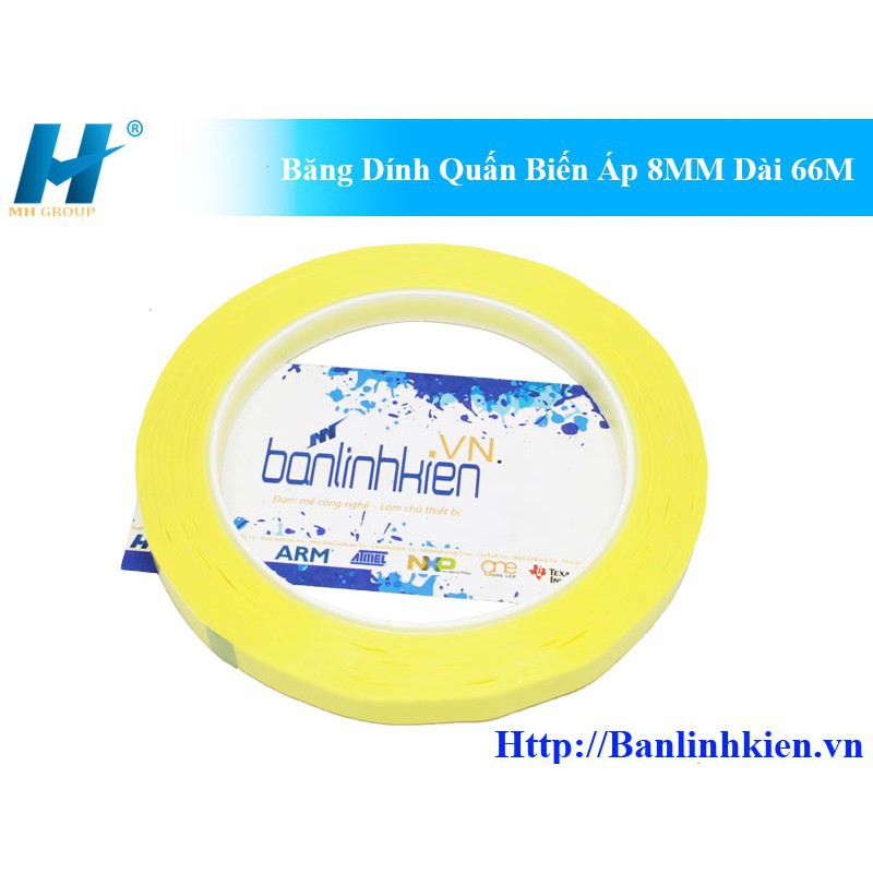 Băng Dính Quấn Biến Áp 5mm, 8mm, 10mm, 15mm….