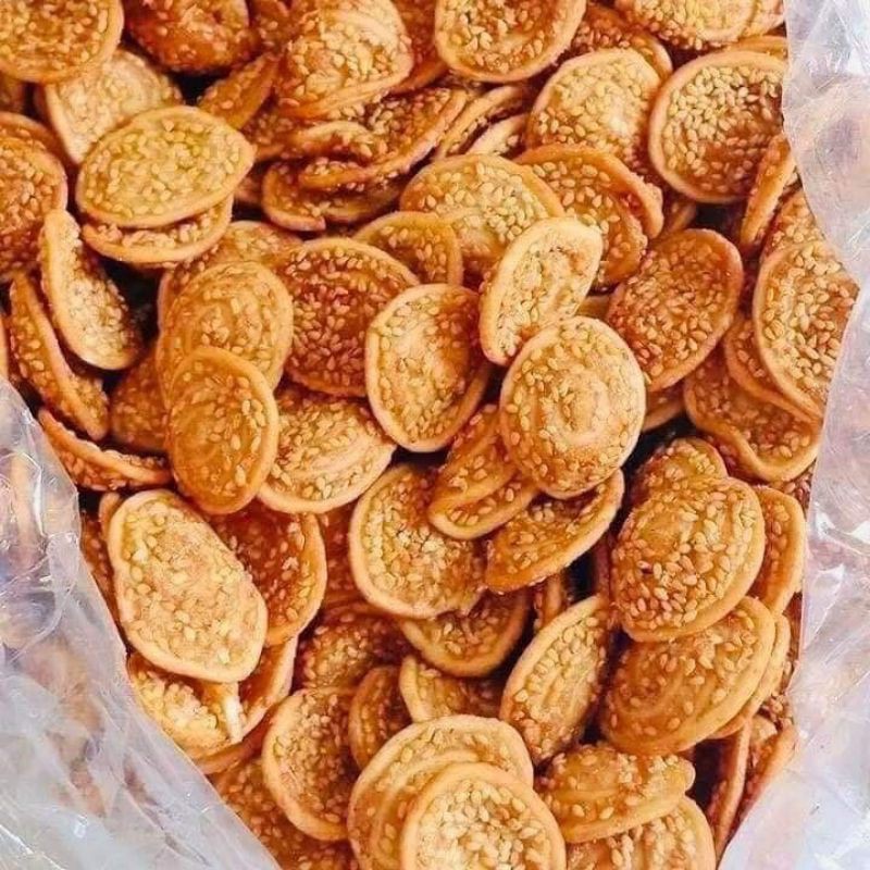 500GRAM Bánh tai heo mè béo béo ngậy ngậyMón ăn tuổi thơ_tramshop1993