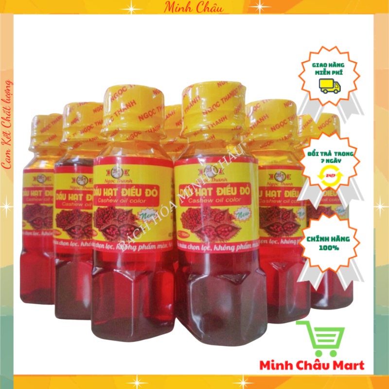 Dầu Hạt Điều Đỏ Ngọc Thanh Chai 100ml